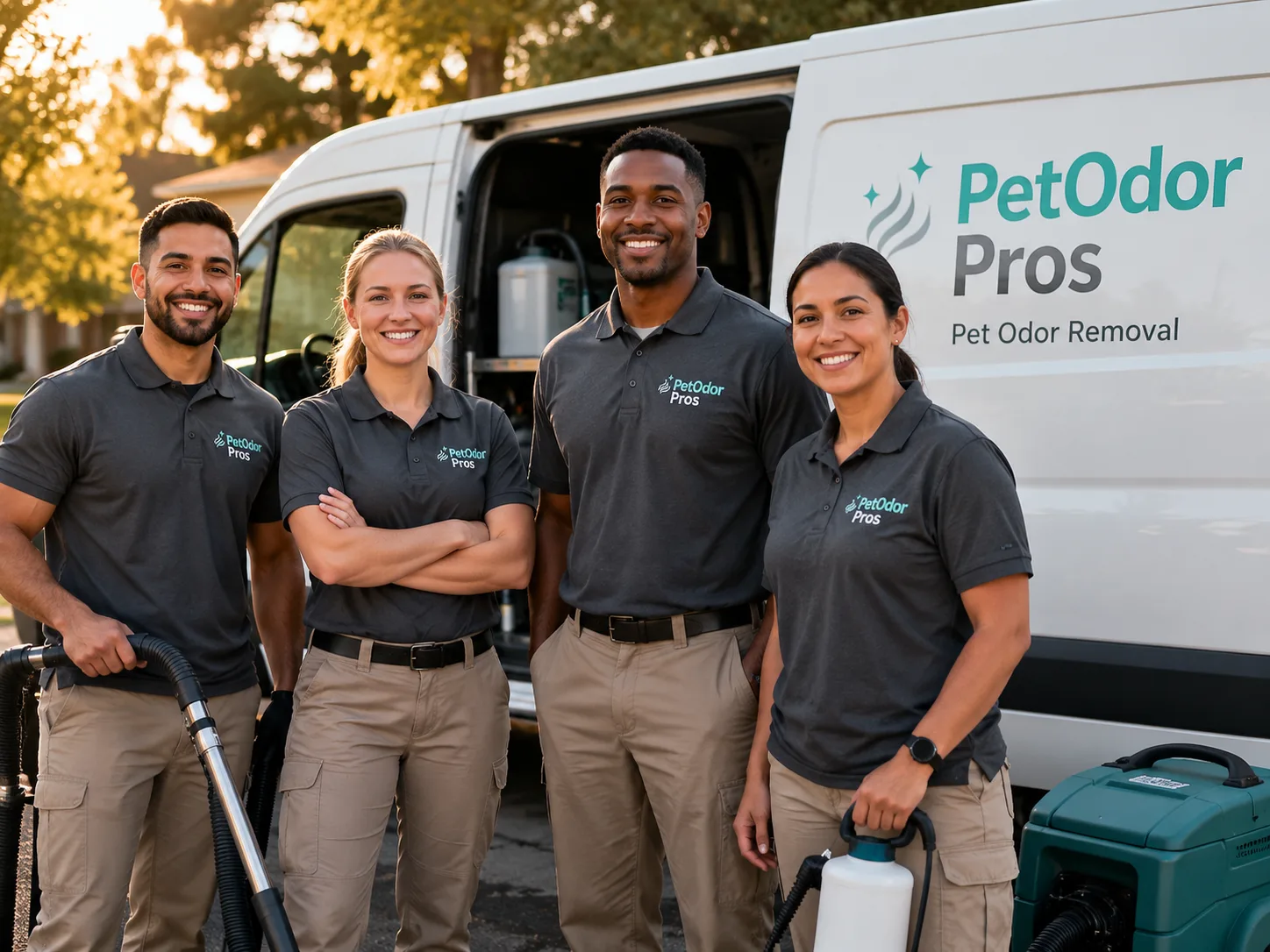 Pet Odor Removal team serving Thompsons, TX